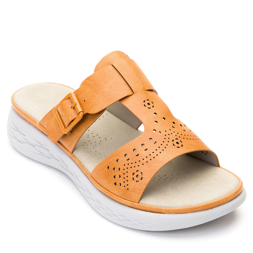 Sandalia Mujer Camel Kairi Chancleta image number 2.0